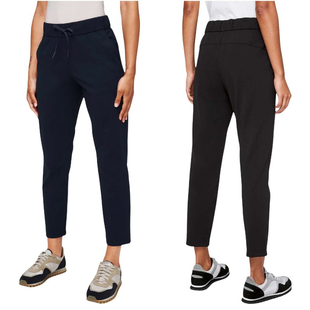 LULULEMON Black On The Fly Pant - Size 12